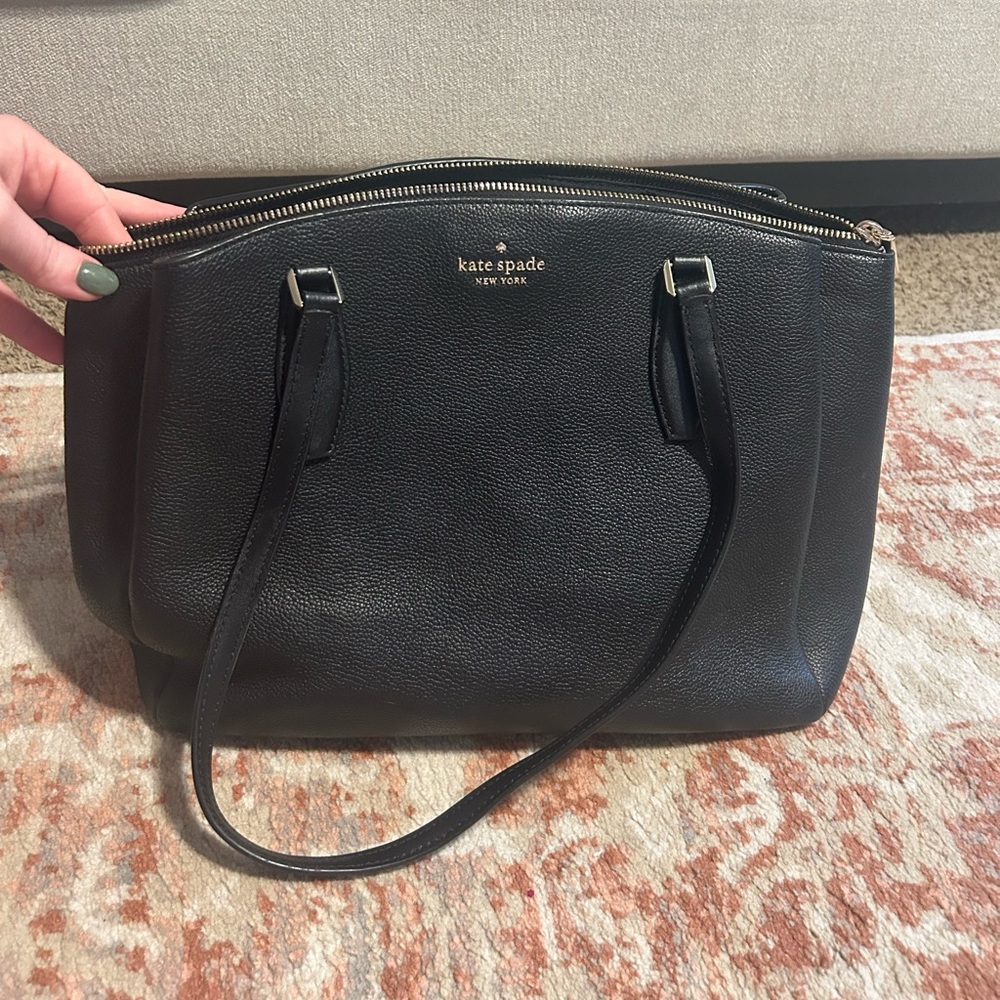Kate Spade Black Shoulder Bag and wallet